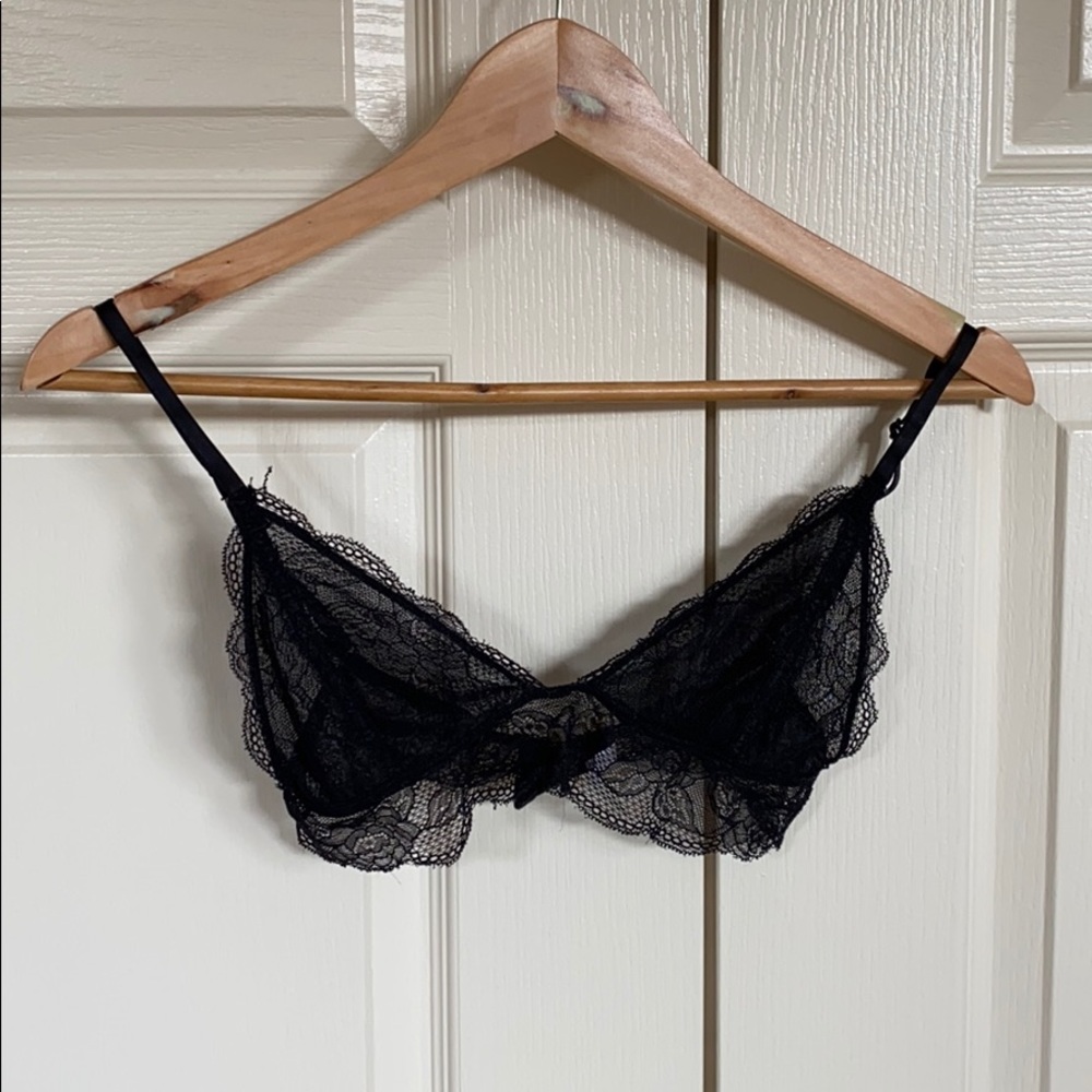 Black bralette